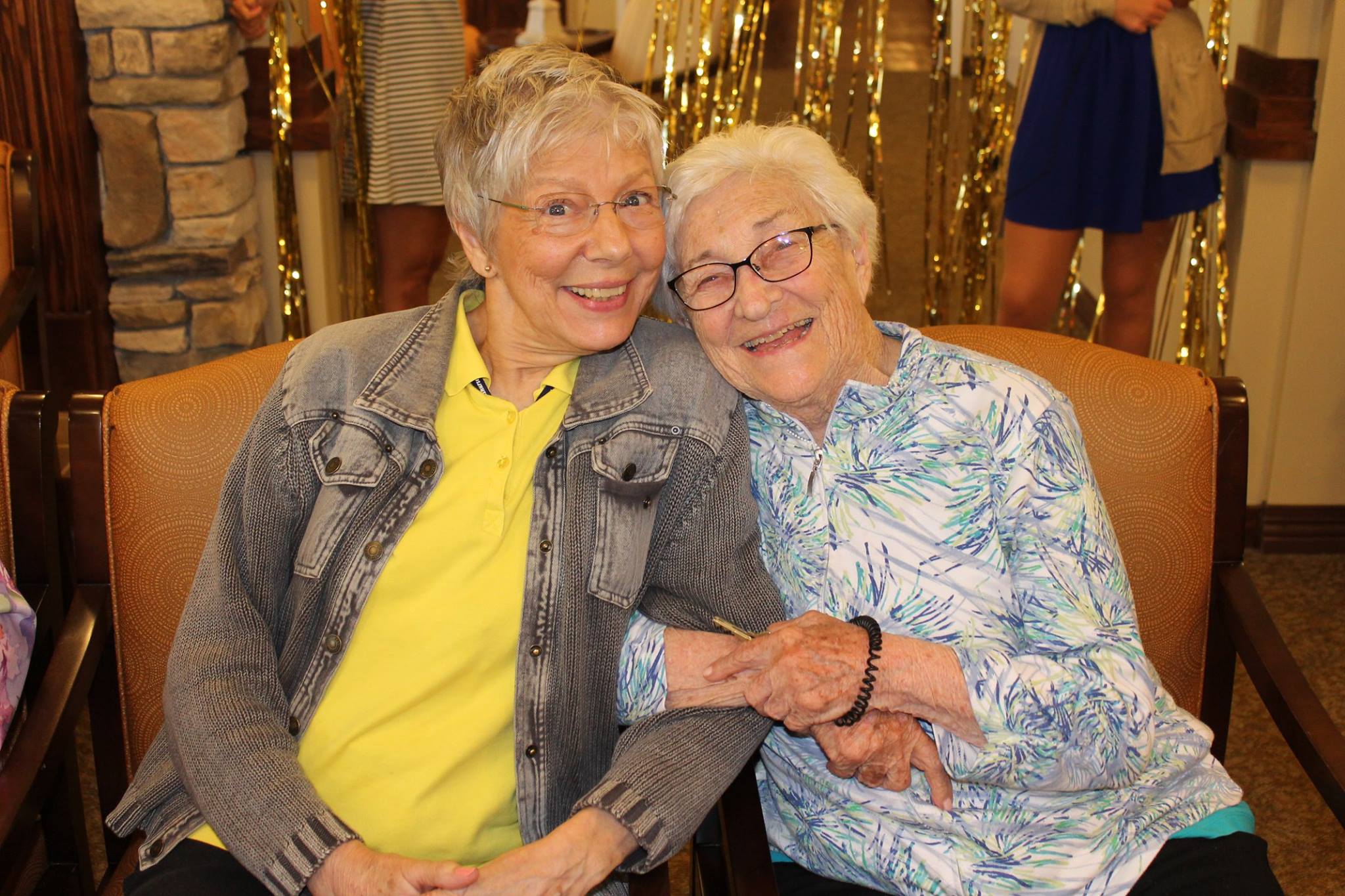 Senior care community group event