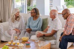 staying connected with a loved one in memory care